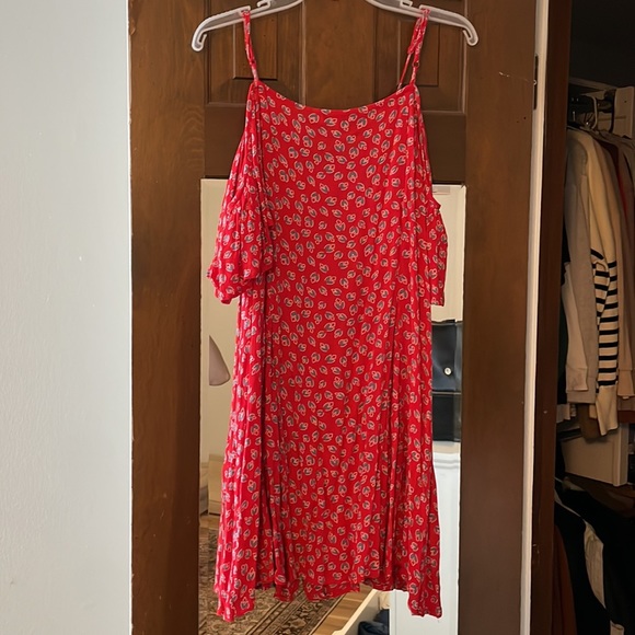 Red Summer Dress - Picture 4 of 4